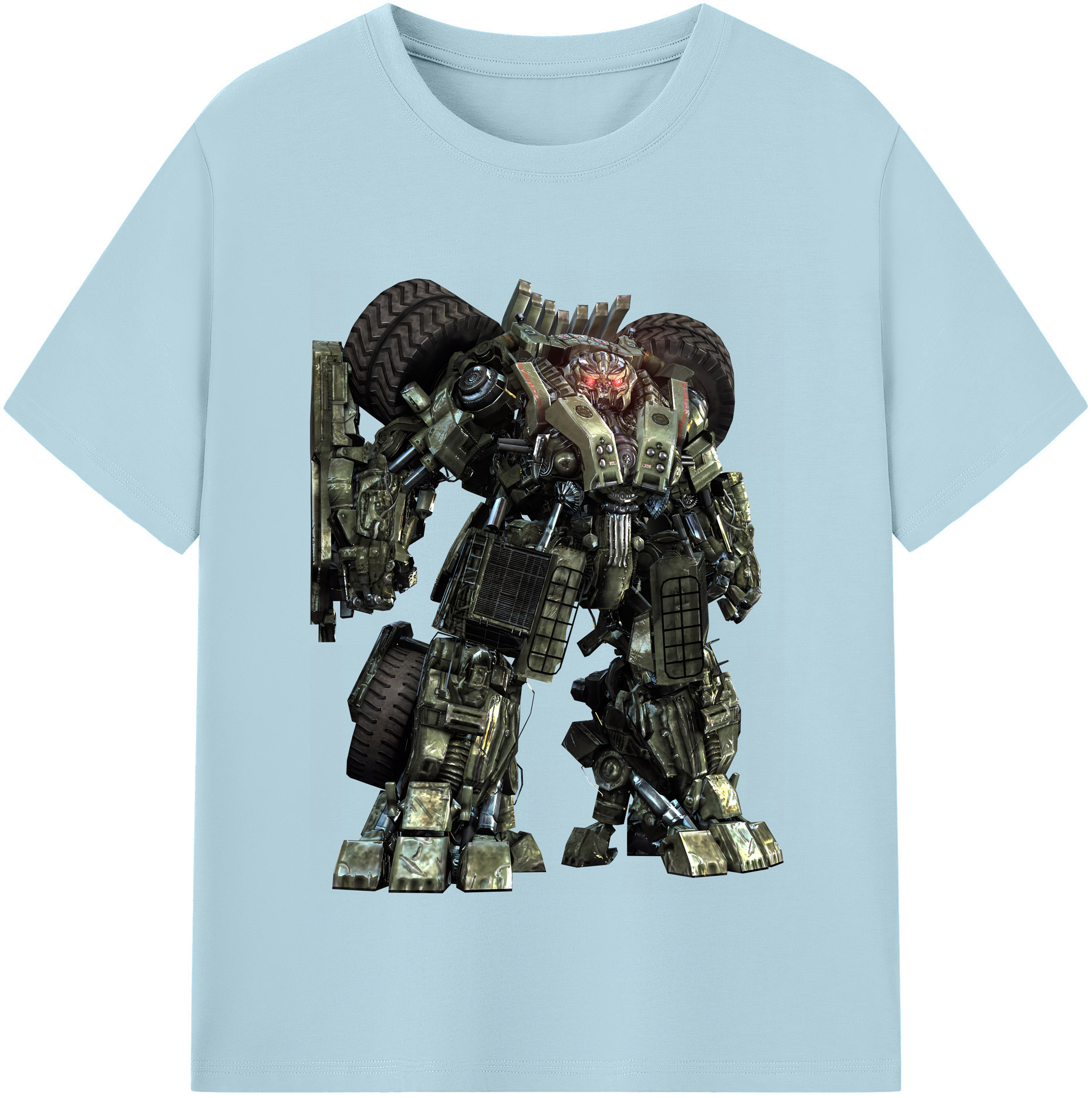 （画像用） Transformers トランスフォーマー 綿100％半袖Tシャツ（フロントプリント）